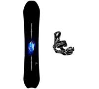 Burton - Pack Planche Snowboard Mystery Deep Thinker - 154 + Cartel X Nightfall / White - Planche Snowboard