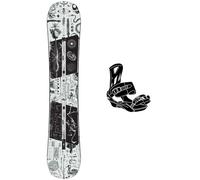 Burton - Pack Planche Snowboard Rewind Zine - 148 + Beam - Planche Snowboard