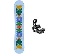 Burton - Pack Planche Snowboard Yeasayer Flora - 148 + Rosa - Planche Snowboard