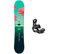 Burton - Pack Planche Snowboard Yeasayer Flying V - 140 + Citizen - Planche Snowboard