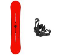 Burton - Packs (snowboard + fix) - Snowboard all mountain - Pack Blossom Cherry Blossom 2026 - Rouge Rouge 152 cm,155 cm,158 cm