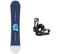 Burton - Packs (snowboard + fix) - Snowboard all mountain - Pack Yeasayer 2026 pour Femme - Bleu Bleu 140 cm,148 cm,152 cm