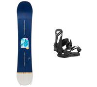 Burton - Packs (snowboard + fix) - Snowboard all mountain - Pack Yeasayer FV 2026 pour Femme - Bleu Bleu 140 cm,148 cm,152 cm