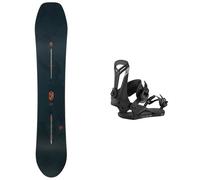 Burton - Packs (snowboard + fix) - Snowboard freeride - Pack Ft High Fidelity 2026 en Bois - Rose Rose 154 cm,162 cm,162W cm