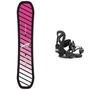 Burton - Packs (snowboard + fix) - Snowboard - Pack Smalls Pink 2025 - Rose Rose 125 cm,130 cm,142 cm