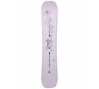 Planche de snowboard Burton Good Company Camber violet blanc - 155