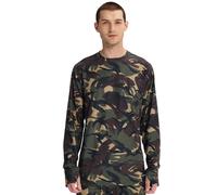Burton Sous-Vêtements Technique X Crew Midweight Camo, Lapis Blue/Black