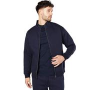 Burton - Veste bomber zippée sur toute la longueur pour homme BW1790 (S) (Bleu marine)