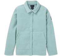 BURTON W Cinder Snap-up Fleece - Femme - Vert / Beige - taille S- modèle 2025