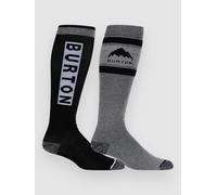 Burton Weekend Midweight Socks 2 Pairs Noir,Gris EU 37-40 1/2 Homme