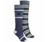 Burton Weekend Midweight 2 Pack Damen Chaussettes De Ski Snowboard Double Pack