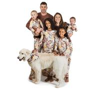 Burt's Bees Baby Pyjama 2 pi ces pour b b et tout-petit, assorti pour les f tes, en coton biologique, motif football, 2024, 5 ans