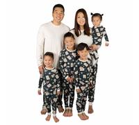 Burt's Bees Baby Pyjama familial 2 pices pour bb - Pyjama assorti en coton biologique - Lettres au Pre Nol - 18 mois