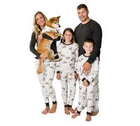 Burt's Bees Baby Unisexe Baby 1-pi ce Families Jammies Assorminement Pajamas de coton biologique Holiday