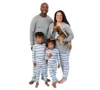 Burt's Bees Baby Unisexe Baby 1-pi ce Famille Jammies Assorminement de pyjamas de coton biologique de vacances Lumi res nocturnes 18 mois