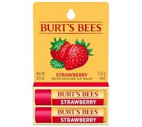 Burt's Bees Baume à lèvres hydratant à la fraise Twin Pack pour baume à lèvres unisexe 2 x 0,15 oz