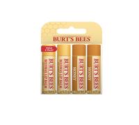 Burt's Bees Baume à lèvres Miel & cire d'abeille, paquet de 4