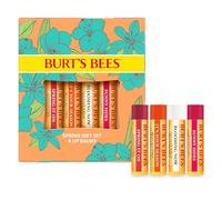 Burt's Bees Coffret cadeau de baume à lèvres, grenade, noix de coco et poire, pastèque, mandarine douce, 4x4,25 g