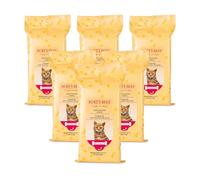 Burt's Bees for Pets Lingettes Anti-Boules de Poils pour Chat | Lingettes de toilettage pour Chat pour contrôle des Boules de Poils | sans cruauté Envers Les Animaux, sans sulfate et sans paraben, pH