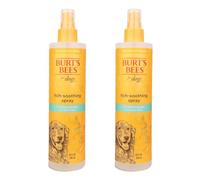 Burt's Bees for Pets Lot de 2 sprays apaisants naturels pour chiens avec chèvrefeuille | Meilleur spray anti-démangeaisons pour tous les chiens et chiots ayant des démangeaisons de la peau | 283,5 g