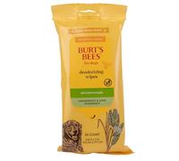 Burt's Bees for Pets Lot de 50 lingettes désodorisantes avec hamamélis, formules d'origine Naturelle à 95%, lingettes Anti-odeurs pour Chien - Lingettes désodorisantes Douces pour Chien, Parfum