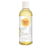 Burt's Bees Huile corporelle pour les vergetures pendant la grossesse, avec vitamine E, huile d'amande douce et huile de citron, 118,2 ml