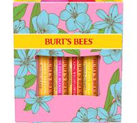 Burt's Bees set de regalo, Cera de abejas, Fresa, Piña, pitahaya con limón, 4x4.25gr, Hydratant