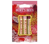 Burt's Bees Kissable Color Color Holiday Gift Set 3 Sinelleurs de lvres dans Boad Box - Cool Collection en pastque abricot et pamplemousse