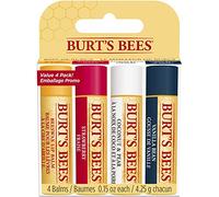 Burt's Bees Les Meilleurs Baumes Hydratant 100 % Naturels Multipack 4 Pièces