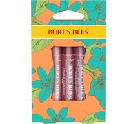 Burt's Bees Lot de 3 couleurs à lèvres scintillantes Peony, Rhubarb et Figue, Petal Kisses, 3 x 2,6 g