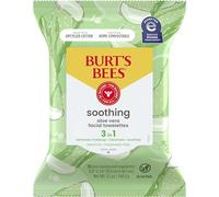 Burt's Bees Lot de 3 lingettes faciales pour peau sensible avec extrait de coton, 90 Count (30 Count each)