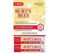 Burts Bees Lot de deux baumes à lèvres hydratants toutes saisons SPF 15 pour baume à lèvres unisexe 2 x 0,15 oz