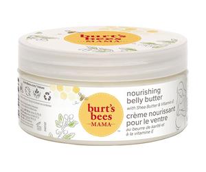 Burt's Bees Mama Crème Nourrissante Pour Le Ventre Au Beurre De Karité Et Vitamine E 185g