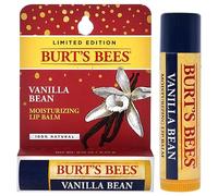 Burts Bees Vanilla Bean Moisturizing Lip Balm Blister For Unisex 0.15 oz Lip Balm (Limited Edition)