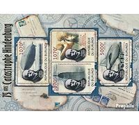 Burundi 2391-2394 Feuille Miniature (complète.Edition.) Neuf avec Gomme Originale ** MNH 2012 Catastrophe LZ 129 Hindenburg (Timbres pour Les collectionneurs) Avions/Ballons/Zeppelins/Aviation