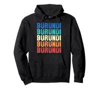 Burundi Coloré Sweat à Capuche