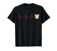 Burundi Drapeau Heartbeat EKG Patriotic National T-Shirt