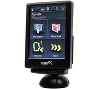 Bury kit CC 9056 PLUS mains libres bluetooth 153 mm noir