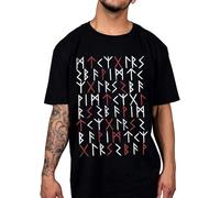 Bury Tomorrow Runes Summer Men Short Sleeve T-Shirt Summer Style Black