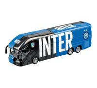 Mondo Motors Bus jouet Pullman F.C. International Milano – embrayage arrière – Noir/Bleu clair