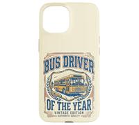 Bus Driver of The Year Vintage Fun Appreciation Coque pour iPhone 15