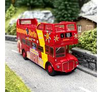Bus Londonnien deux étages ouvert city sightseeing Berlin EP V -HO 1/87-BREKINA