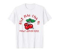 Bus Mai Cha Ri Fruit Importers Funny Cherry T-Shirt