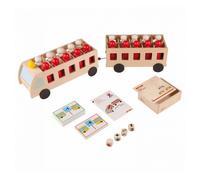 Bus Mathématique Avec Remorque - Maxi - Jeu Montessori