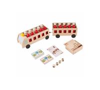 Bus Mathématique Avec Remorque - Maxi - Jeu Montessori