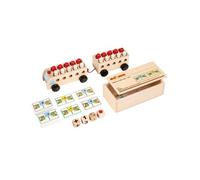Bus Mathématique Avec Remorque - Mini - Jeu Montessori