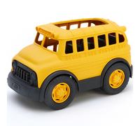Green Toys – Bus scolaire Bus École en plastique recyclé – Jaune
