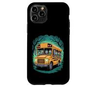 Bus Scolaire Zombie Halloween Enfants Coque pour iPhone 11 Pro