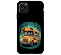 Bus Scolaire Zombie Halloween Enfants Coque pour iPhone 11 Pro Max