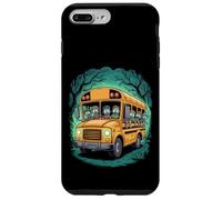 Bus Scolaire Zombie Halloween Enfants Coque pour iPhone 7 Plus/8 Plus